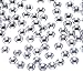 Outus 1440 Pack Clear Flat Back Rhinestones Round Crystal Gems, 4.8 mm
