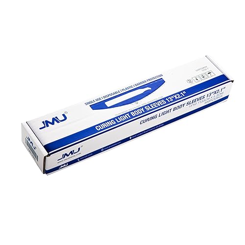 Miniatura 13 de JMU Funda ligera de curado dental, cubierta protectora de implantes desechables, 13 x 2 pulgadas, 500