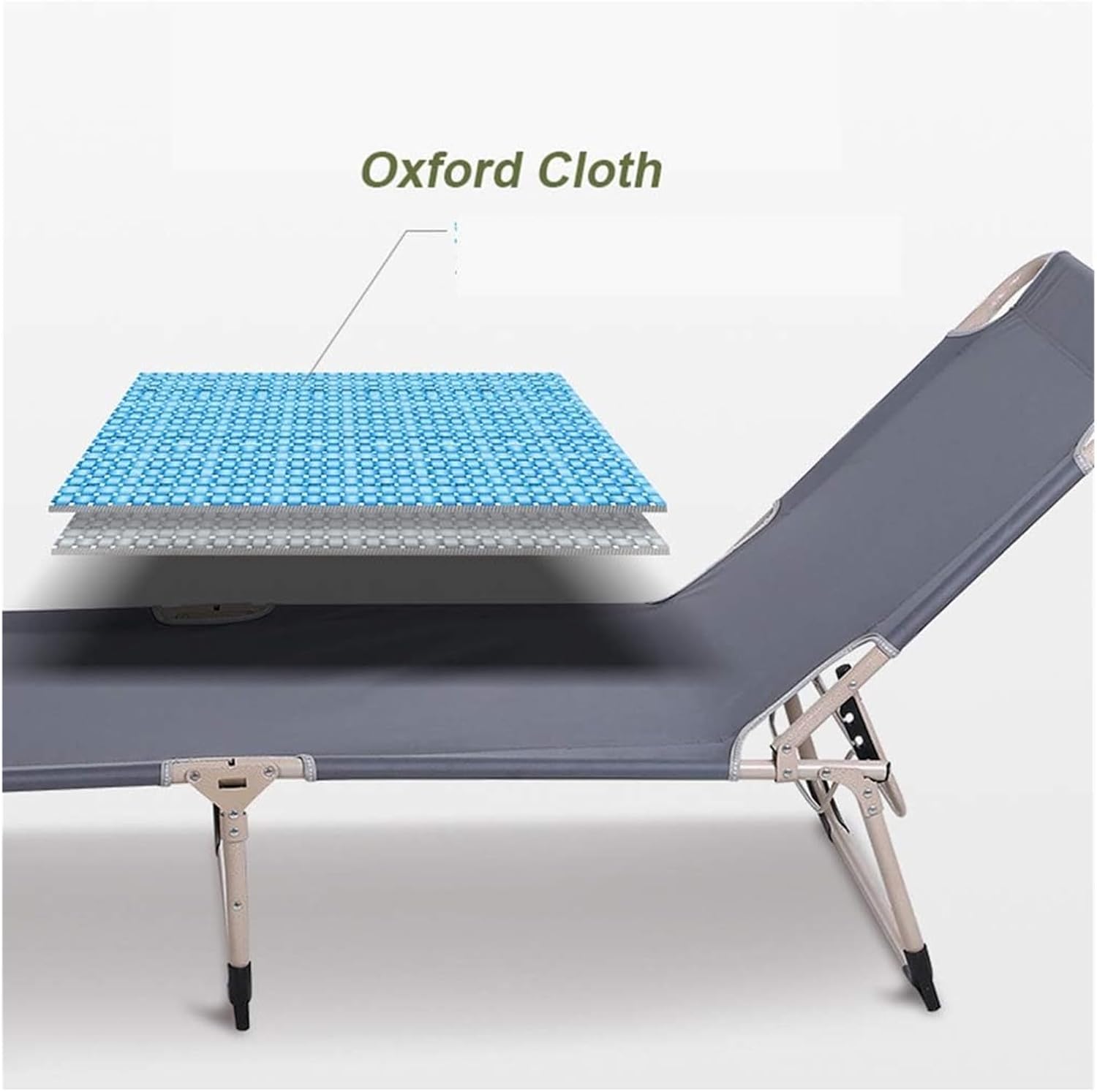 Deck Chair Zero Gravity Chairs Folding Sunbed Deck Sling Chairs Super Width Reclining Garden Chair Oxford Cloth Adjustable Sun Loungers for Outdoor Yard Pool