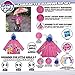 Hasbro Little Girls My Little Pony Best Friends Slicker and Umbrella Rainwear Set, Pink, Age 4-5