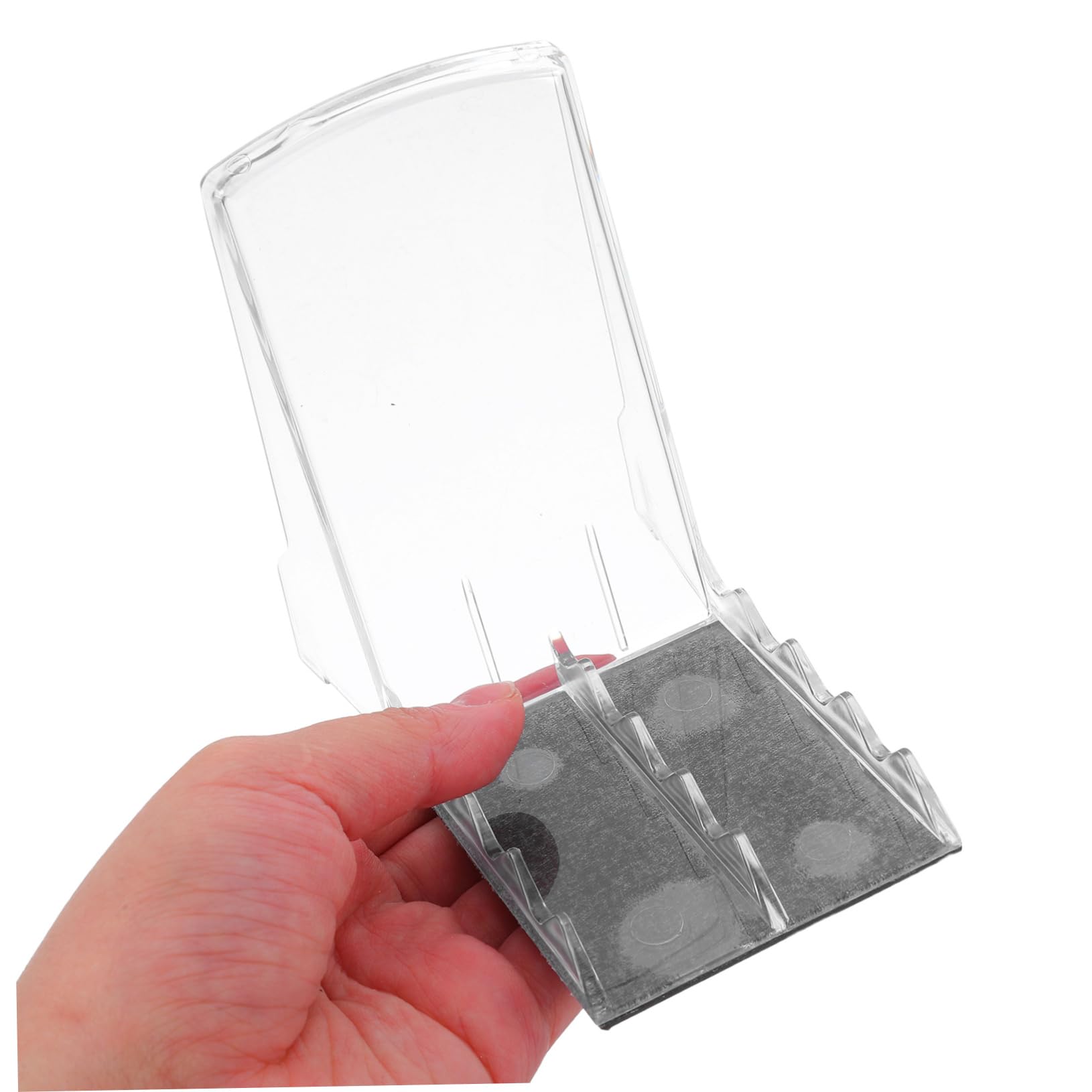 Supporto in Cavalletto Magnetico Piastra di Supporto Posteriore Magnetica Ripiano Magnetico per Frigorifero per Riporre Oggetti Cornice Espositiva Magnetica per Supermercato