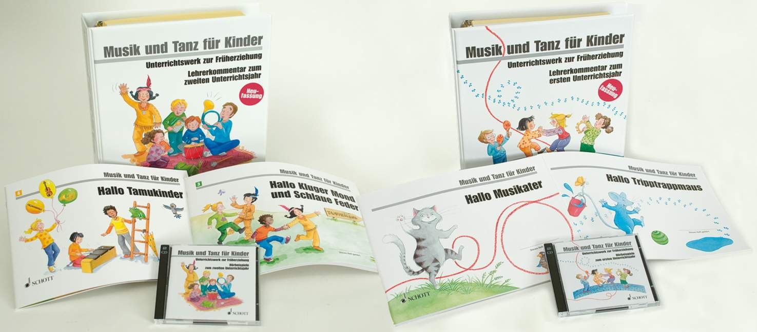 Musik und Tanz für Kinder: Kombi-Pack 1. und 2. Unterrichtsjahr. Paket. (Musik und Tanz für Kinder – Ausgabe 2007/2008)