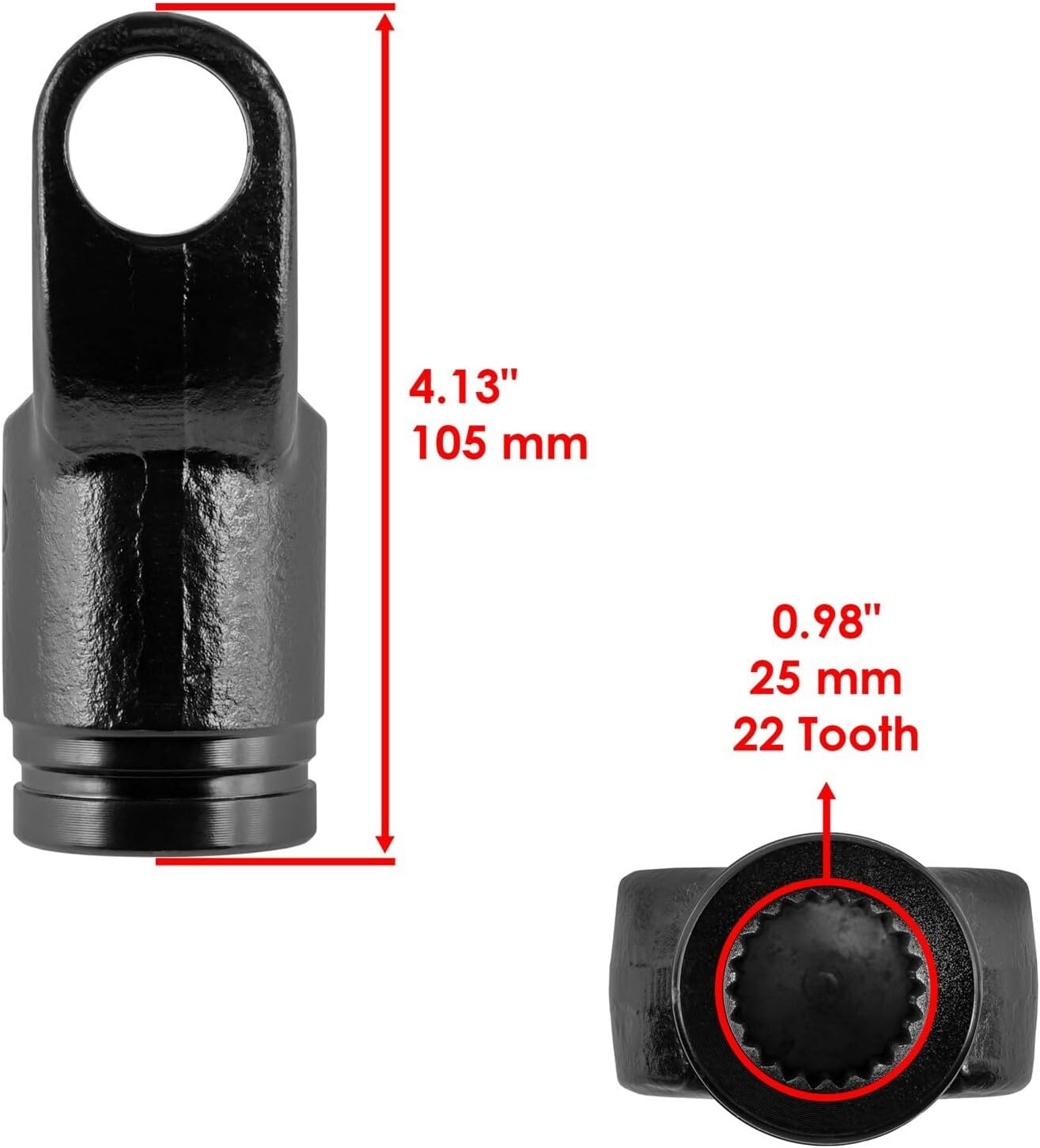Replacement For 2013 Can-Am Commander 1000 DPS X XT XTP LTD Front Drive Shaft Yoke Mod-C26C-28021