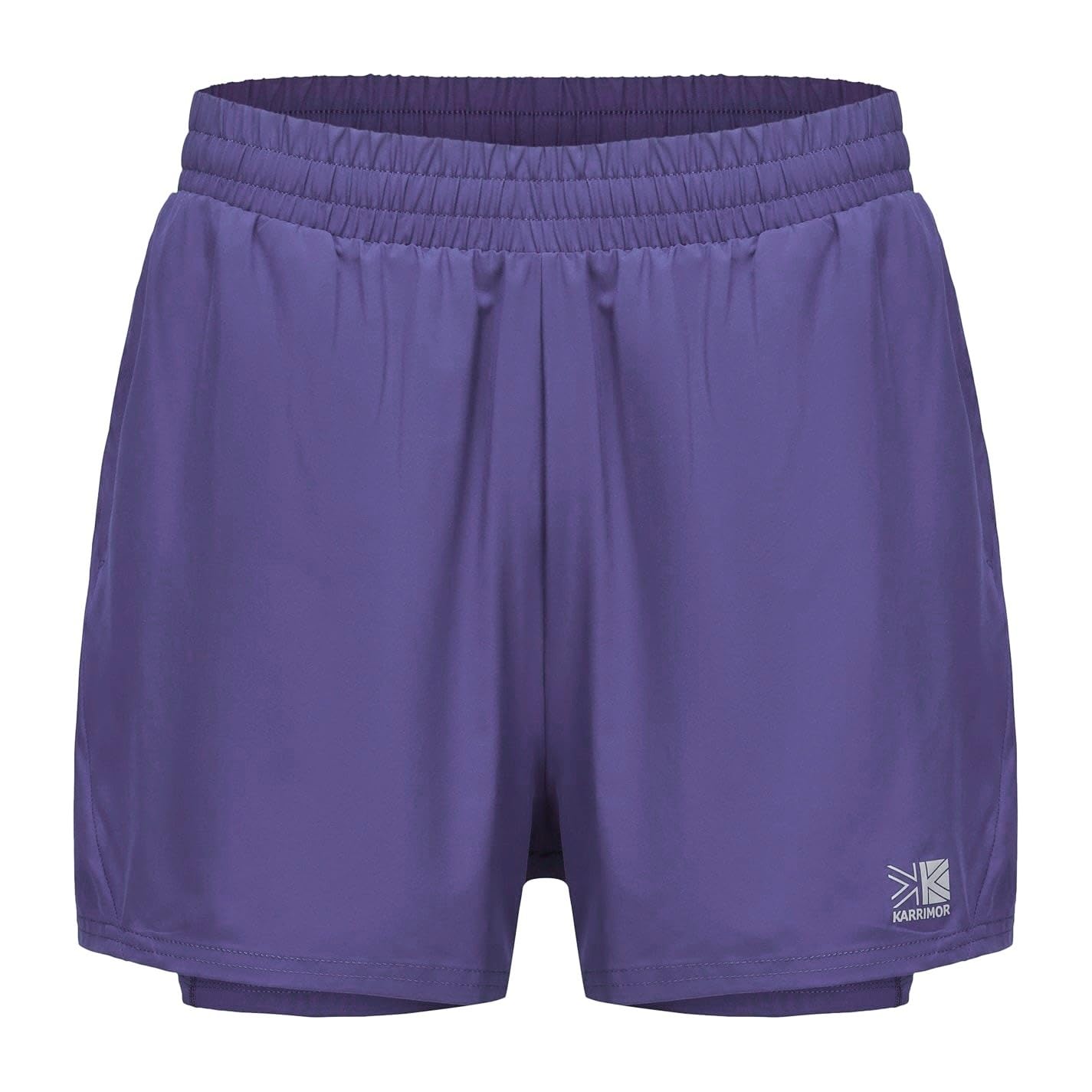 Karrimor Women's Liberty Purple 2 In 1 Running Shorts 16