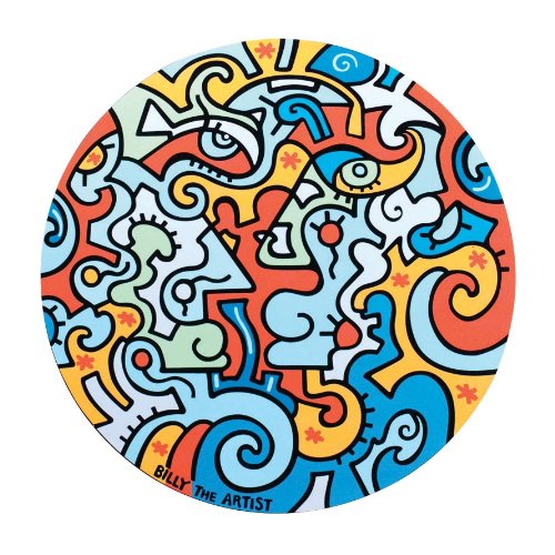 Enesco Billy The Artist WALLART 16Inch ROUND Walldecor Amazon.in