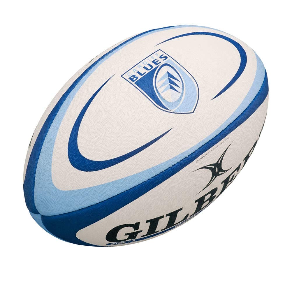 New Gilbert Cardiff Blues Replica Rugby Pro 12 League Teams Replica Ball Midi