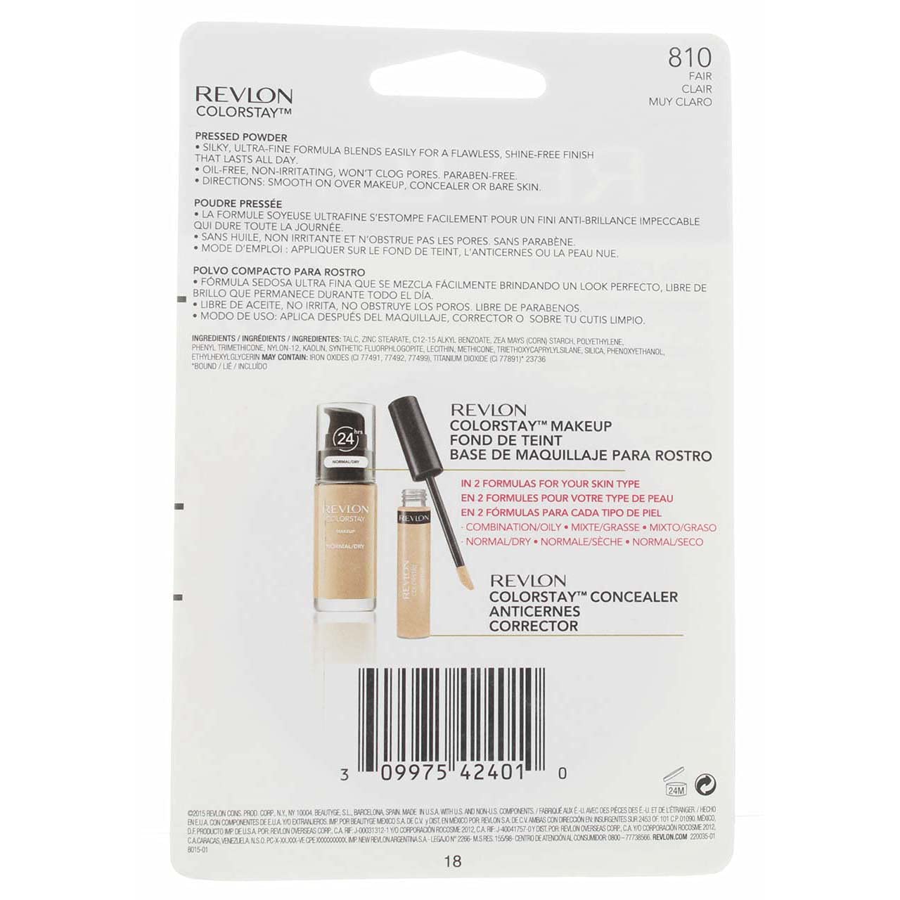 Revlon ColorStay Pressed Powder with SoftFlex, Fair 810, 0.3 Ounces (Pack of 2) - Image 6