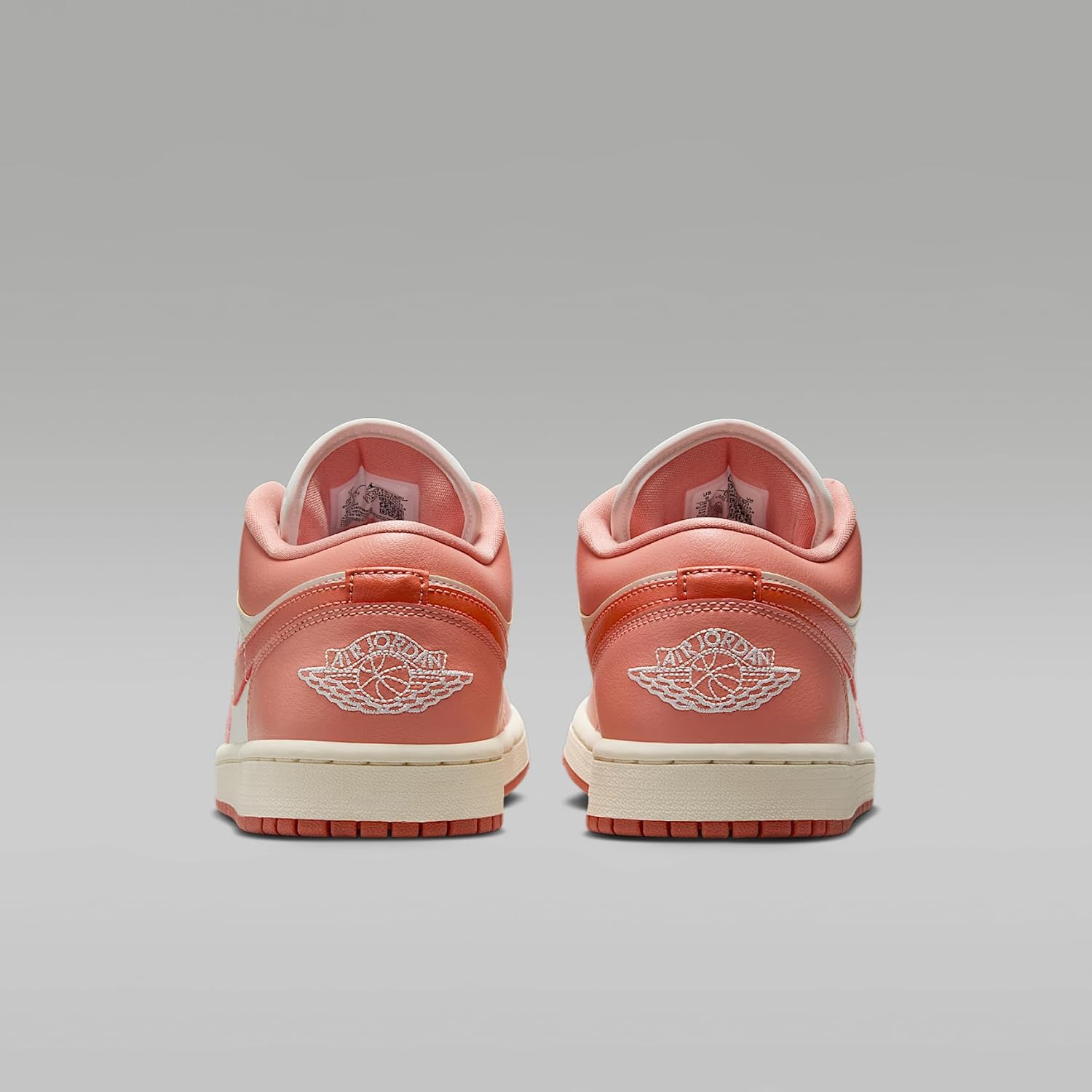 Air Jordan 1 Low Women's Shoes (Sail/Light Madder Root/Pale Ivory/Madder Root) Size 9