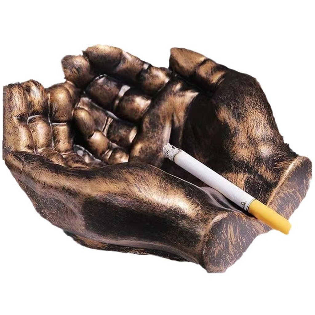 GFHTRELY Ashtray Creative Resin Handicraft Ornaments For Living Room Bedroom Ashtray Office Home Smoke Tray