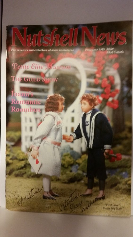 Nutshell News Magazine, February 1993 Petite Elite Museum Multiple