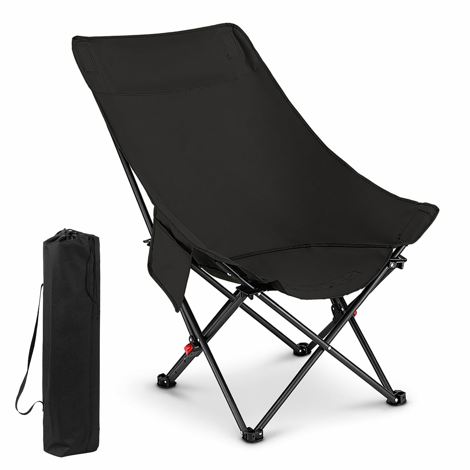 Chaise de camping pliable 150 kg pour éviter le mal de dos en randonnée