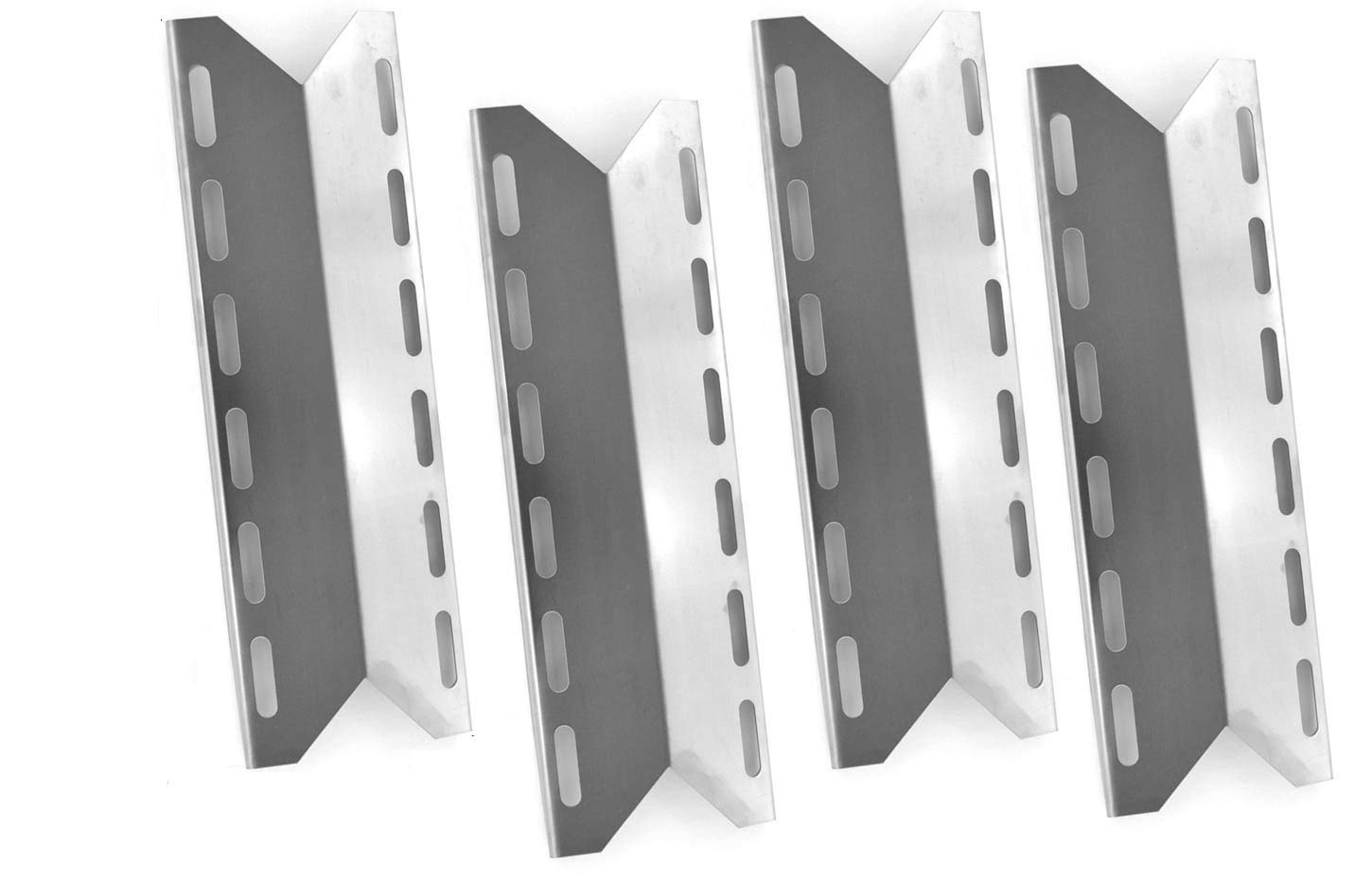 4 Pack Replacement Heat Shield for Charmglow 720-0125, Kirkland 720-0025, Jenn-Air 740-0141, 740-0142 Nexgrill 720-0018, 720-0033, and Perfect Glo PG-50401S Model Grills