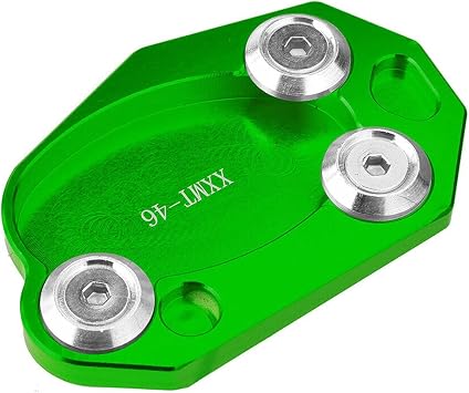 Motorcycle Accessoires Side Stand Kickstand Enlarge Plate Extension Pad For K&awasaki For Ninja ZX-10R Z1000 Z1000SX For NINJA 1000 ER6N / F ZX6R Z800 2010-2017
