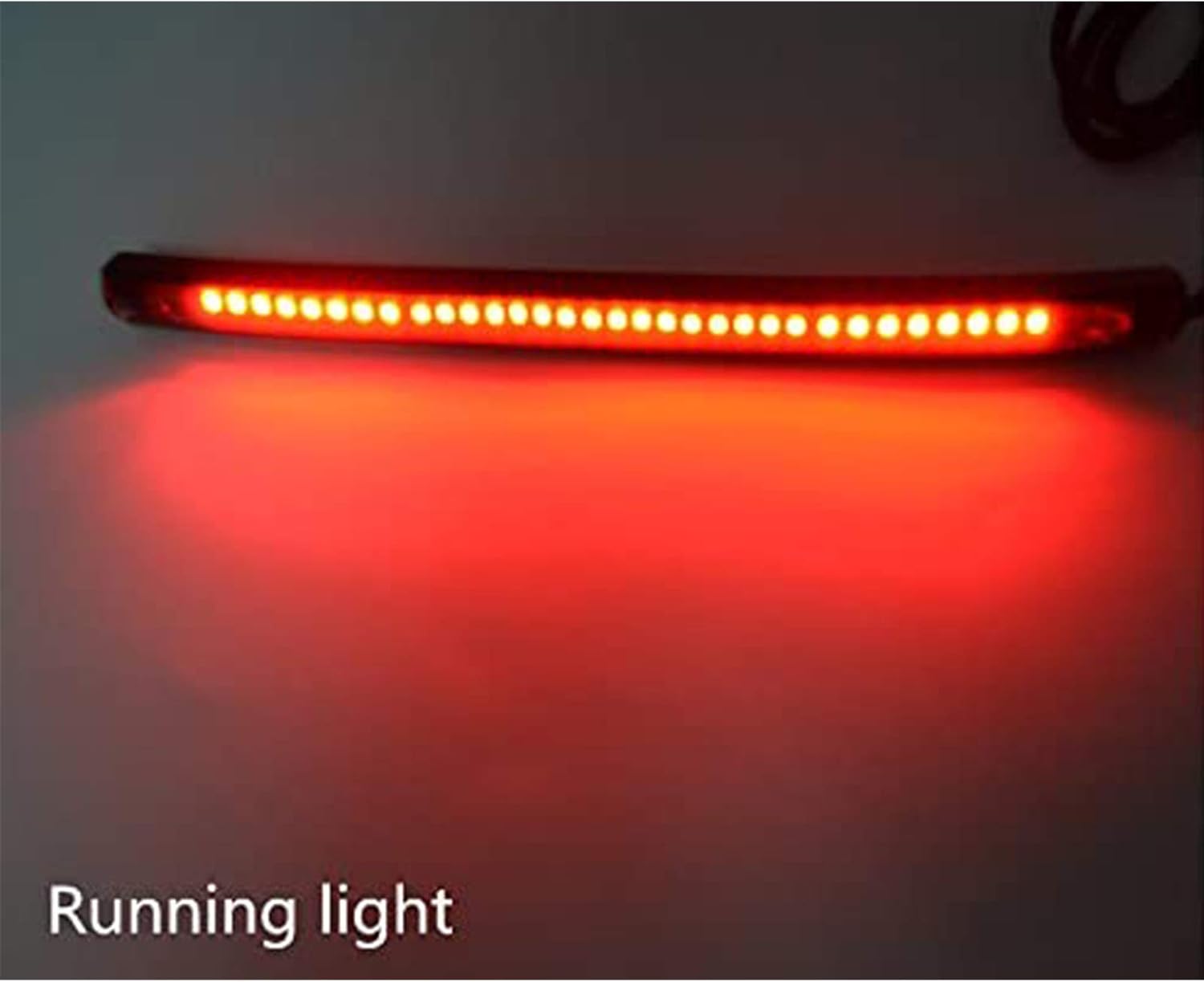Motorcycle LED Turn Signal Tail Brake Stop Integrated Light 8" Rear LED Motorcycle Taillight License Plate Light Strip for Bike ATV SUV
