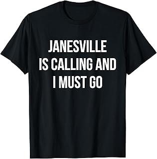 Janesville City Funny Janesville T-Shirt