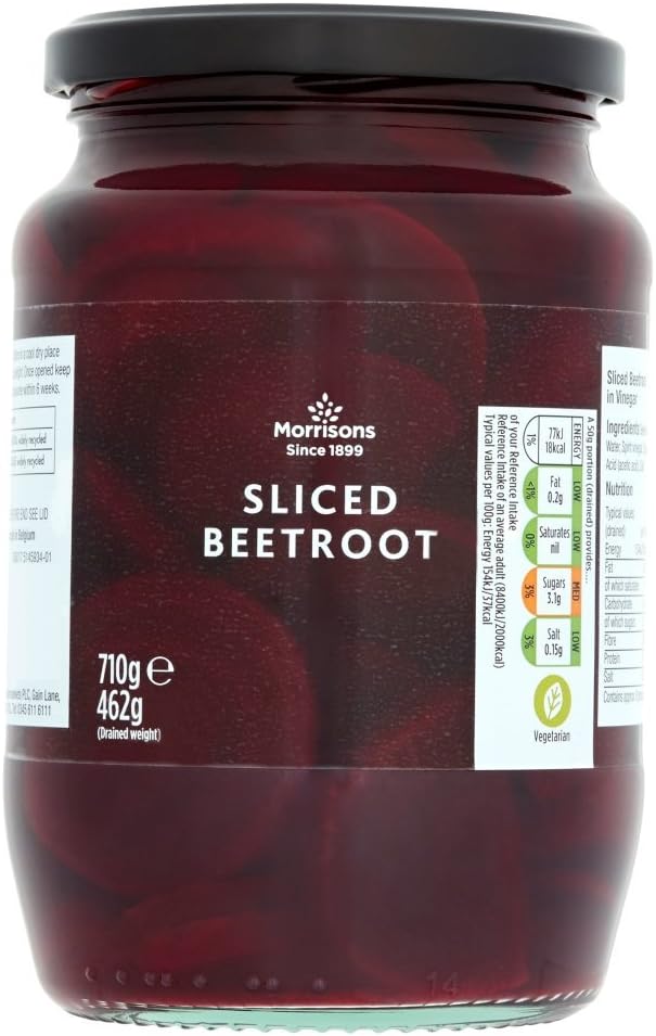 Morrisons Sliced Beetroot, 710 g Amazon.co.uk Grocery
