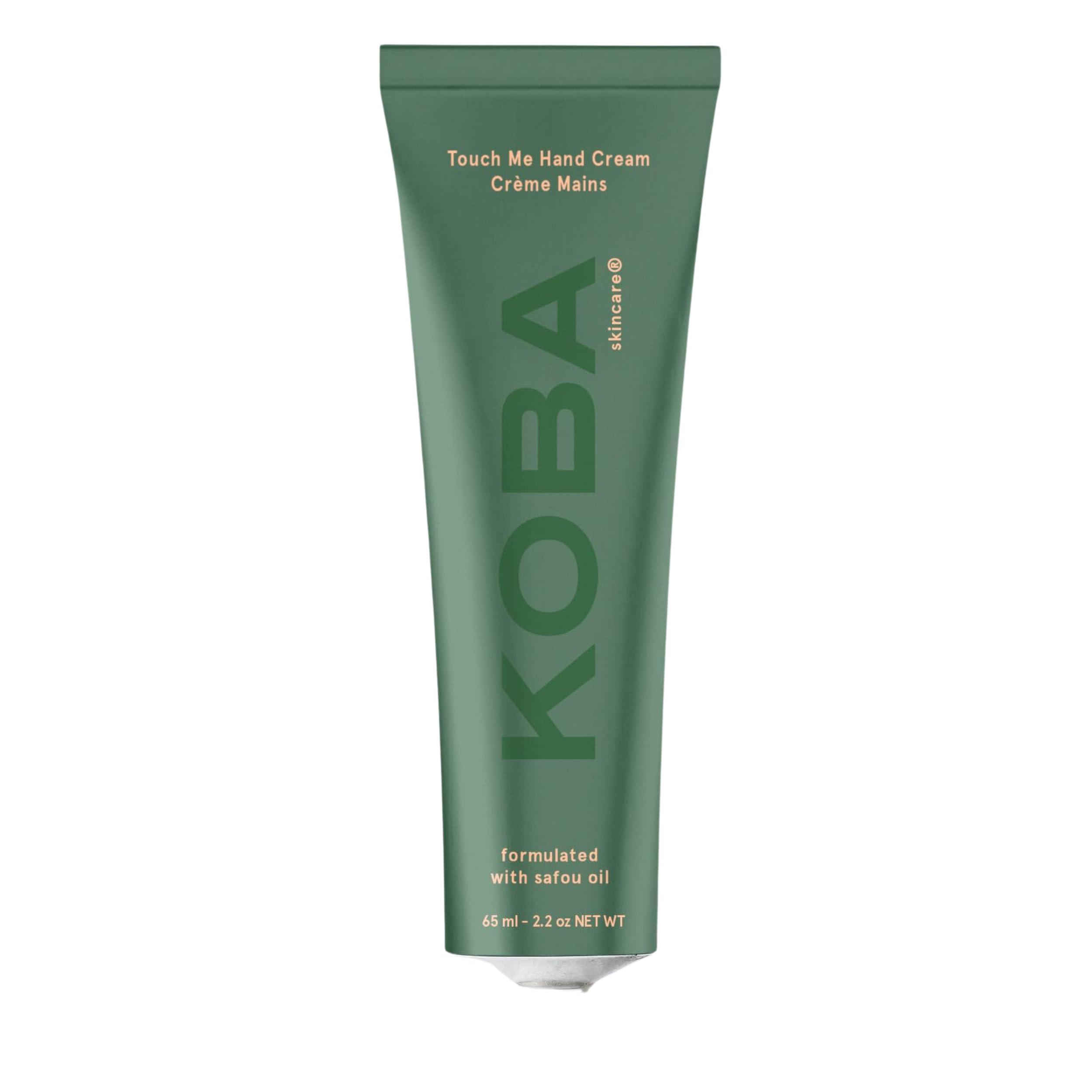 KOBA Touch Me Hand Cream - Moisturizer for Women & Men - Hydrating - Normal to Very Dry Skin - Citrus, Woody, Spicy Fragrance - Natural - Vegan - Safou Oil - Shea Butter - Sweet Almond Oil (2.2 Oz)