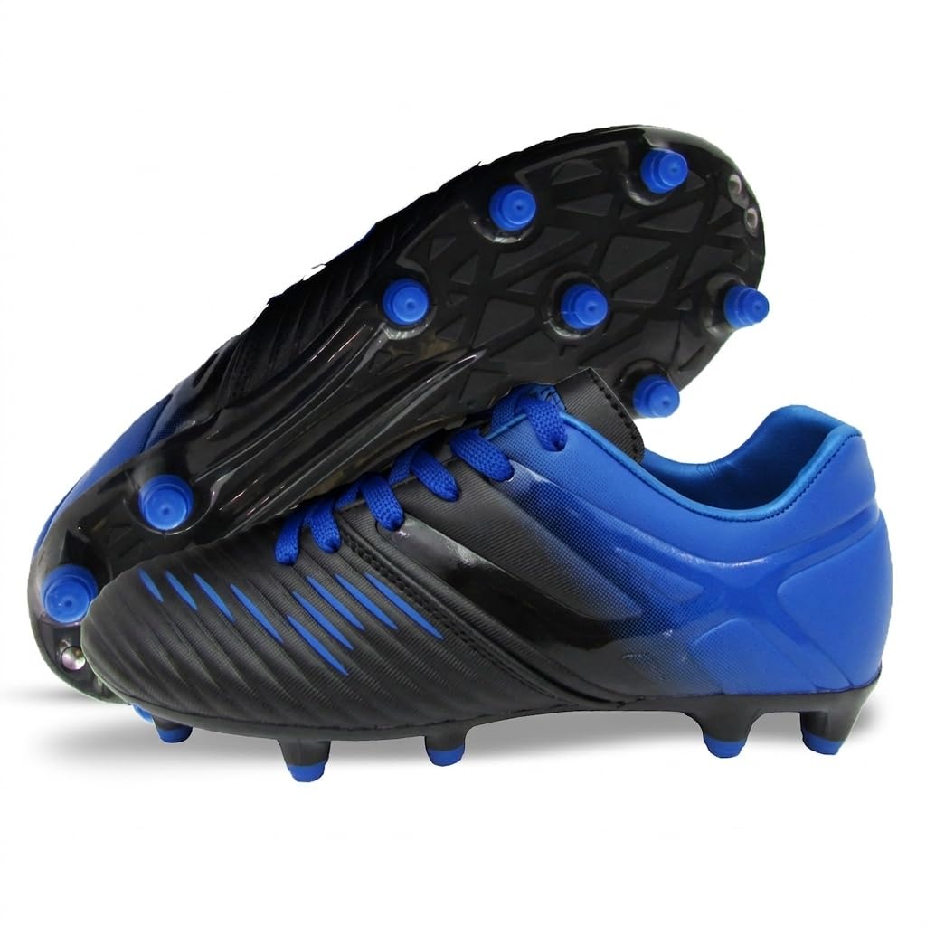 Vizari Kid's Liga FG Black/Blue-image-8