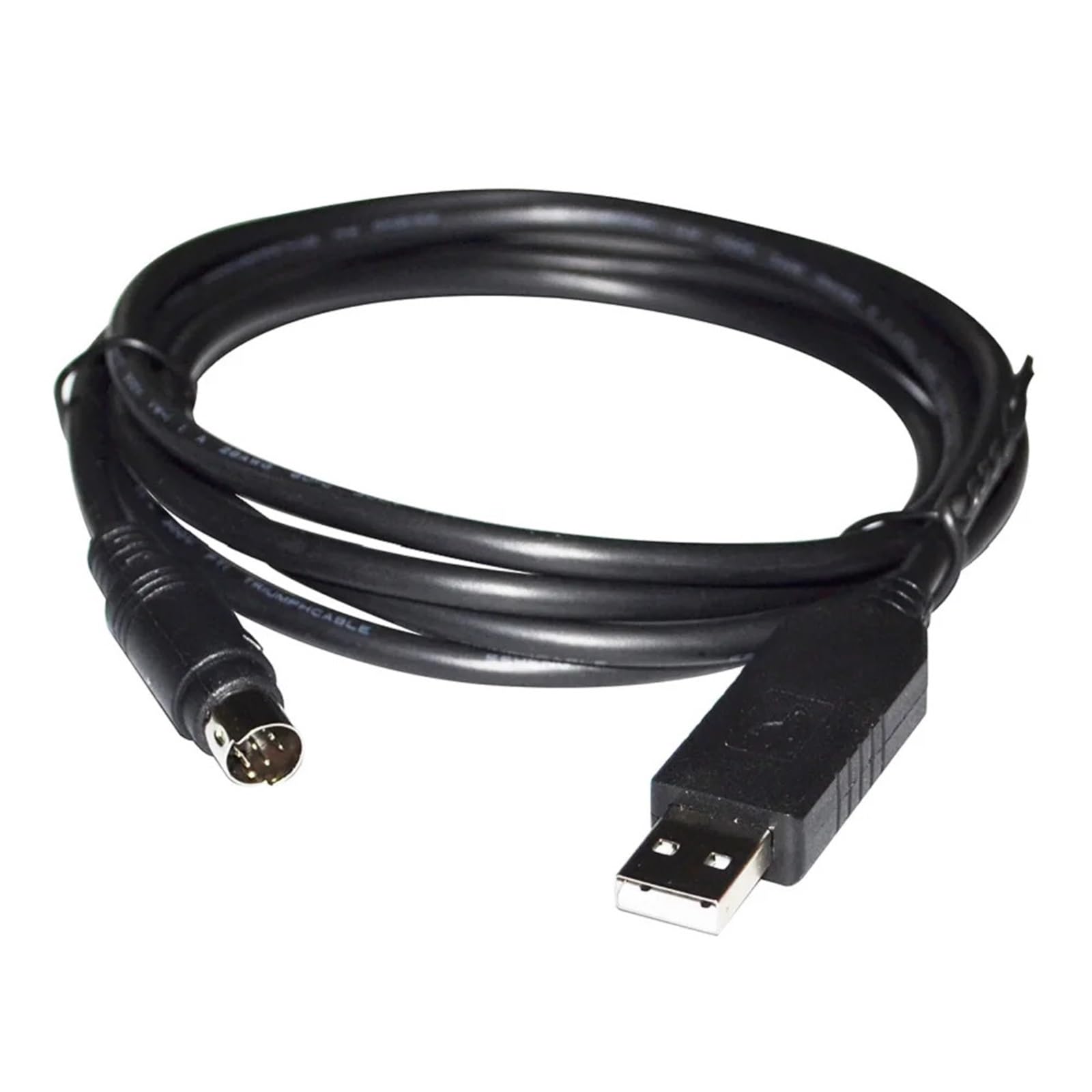 Adaptateur USB vers Mini DIN 8 Broches MD8 mâle FT232RL, convertisseur RS232, câble série for Sound Canvas SC Series vers PC(3 Metre,USB to MD8 (FT232RL))