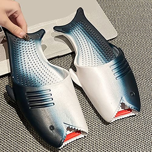 Fish Slippers Shark Slides Fish Sandals EVA Non-Slip Open Toe Shower Beach& Bathroom Unisex Shoes2