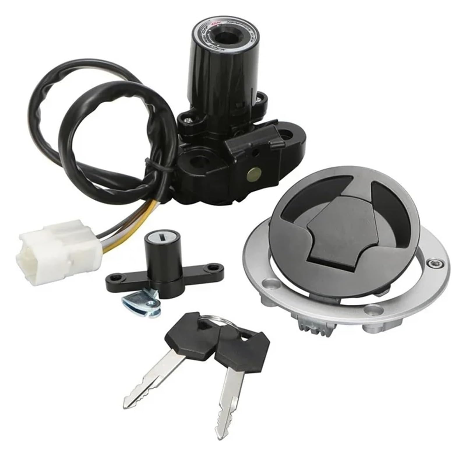 Commutateur d'allumage Kawasaki Ninja kit complet pour réfection après panne de contacteur