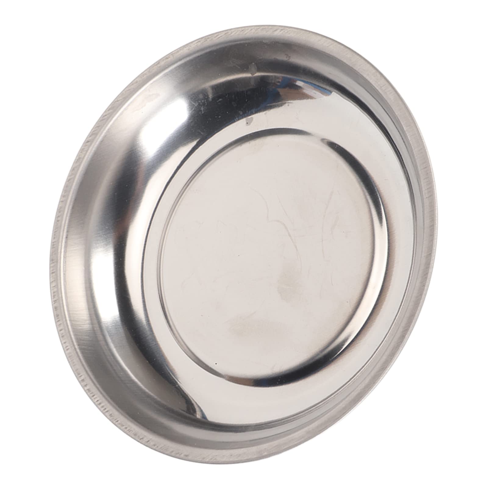 Tazza Magnetica per Ago, Porta Ago Magnetico, Leggera, Portatile, Forma Adorabile, Magnete Potente, Acciaio Inossidabile Liscio per Cucire (Rotondo (4,3x1,2 pollici))