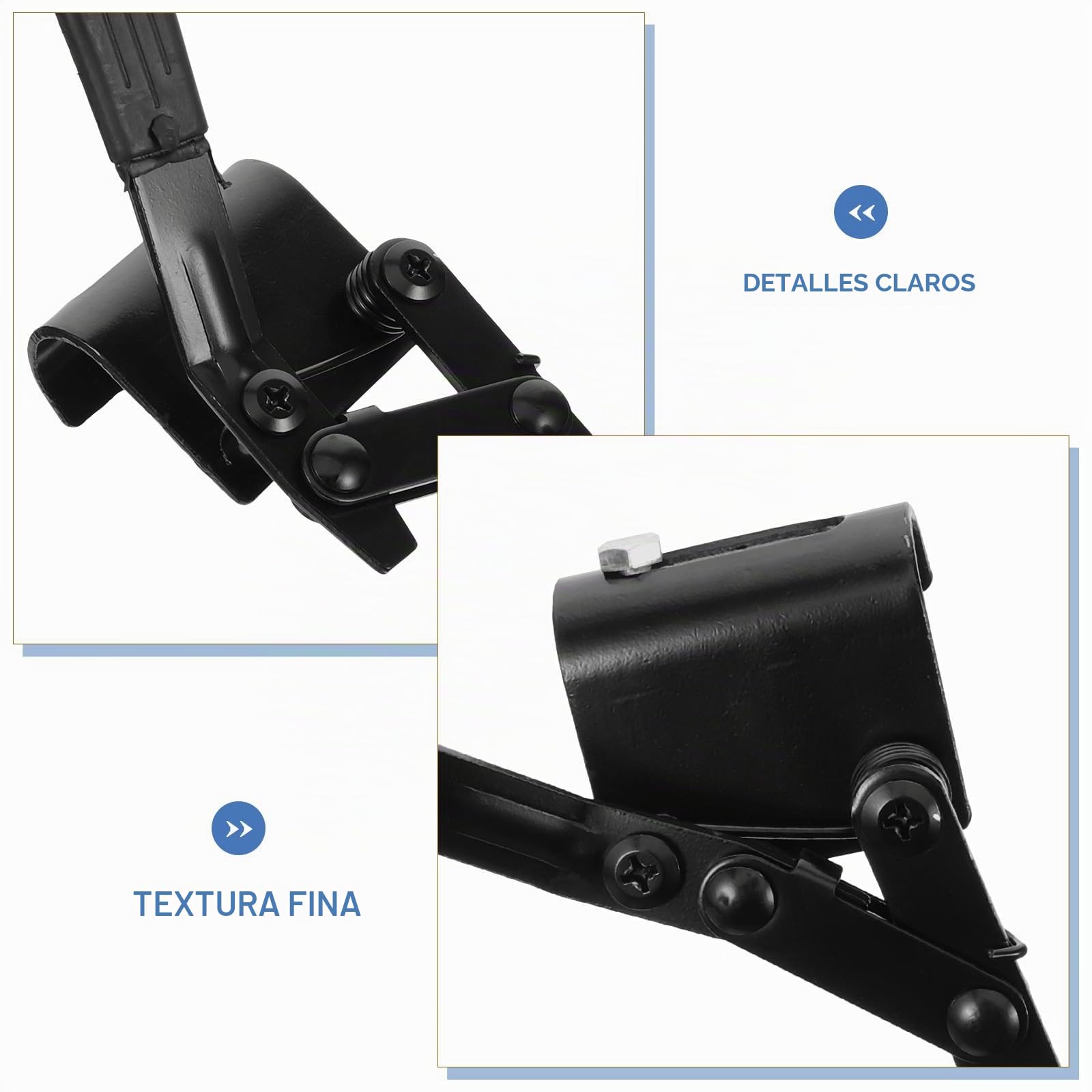 Freno De Mano Para Silla De Ruedas Repuesto Con Tornillo Lateral Extensor De Freno Universal Recambio Para Reparación 7.08X3.14X2.16In 1 Par
