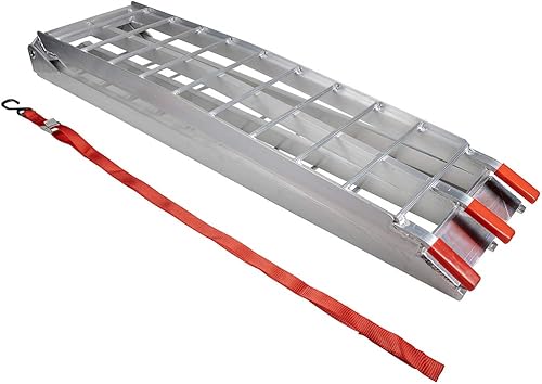 Miniatura 2 de Pit Posse PP2755 rampa de carga plegable para motocicleta aluminio 89 motocross peso nominal 750 libras