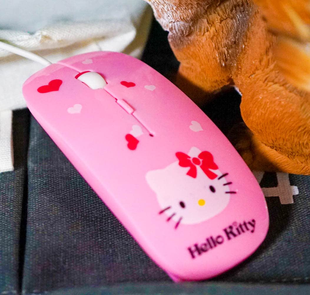 Amazon | キティ マウス ワイヤ 光学式 有線 usb ハローキティ