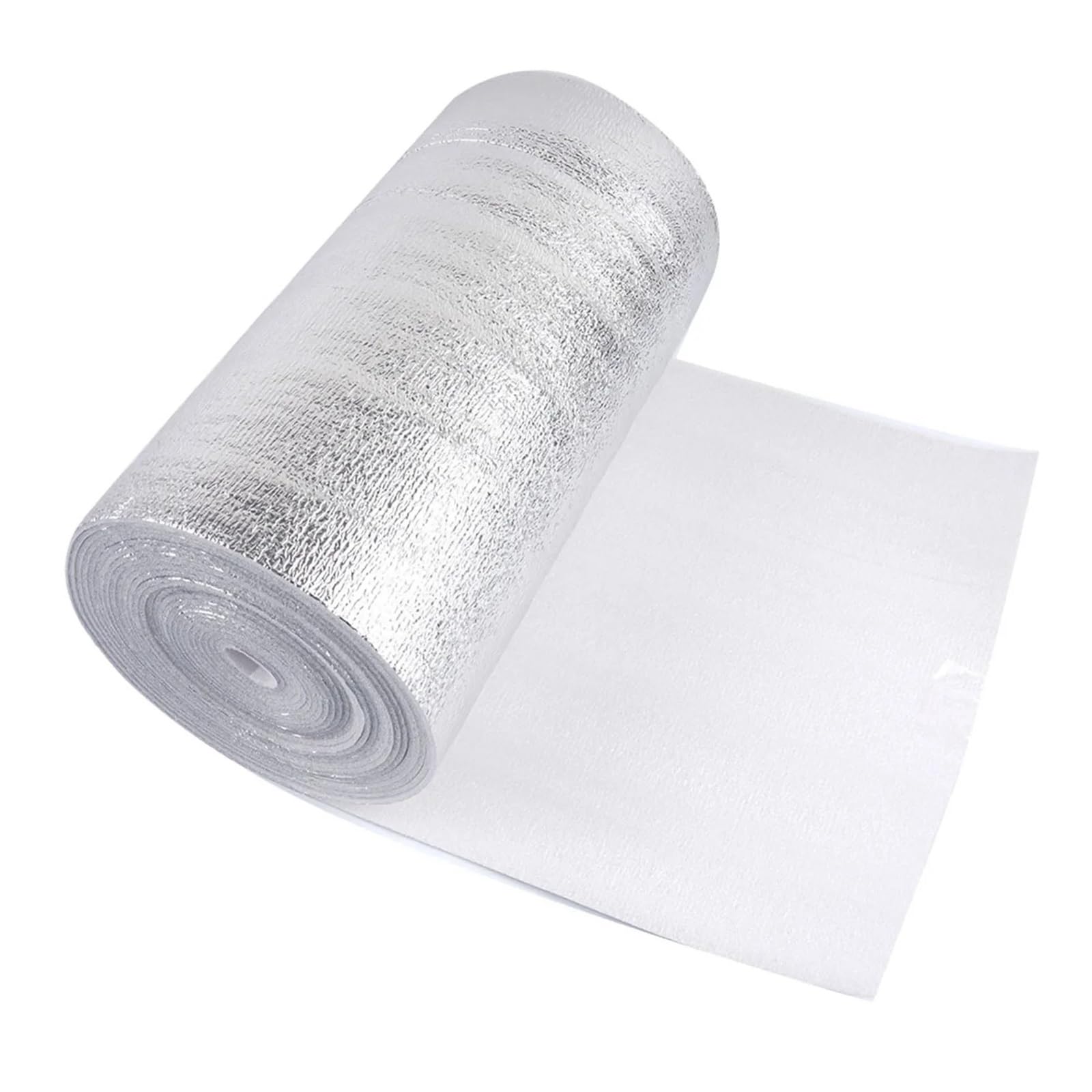Foil Insulation Roll Radiatoring Reflecting Walled Thermaling Insulations Reflectives Aluminum Foils Thermals Insulatings Films for Ceiling Wall Insulation(40cmx10m)