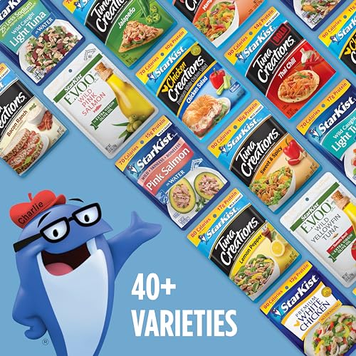 Image of StarKist Tuna Creations BOLD Jalapeno Pouch (2.6 oz - 1 Pack) Wild Caught, High Protein Shelf Stable Seafood, Gluten Free, Soy Free, No Draining, Ready to Eat for Salads and Sandwiches