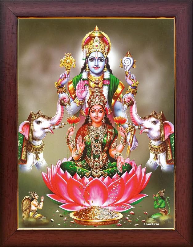 Jay jawan enterprise Shiv Parivar Maa Parvati Ganesh Kartikey and Shiv Shankar Religious Wood Photo Frame