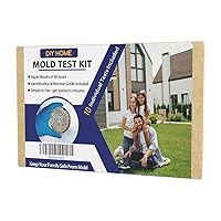 Vista 1 de Kit de prueba de moho con 10 pruebas individuales - Kit de prueba de molde para el hogar - Incluye guía detallada de identificación de moho