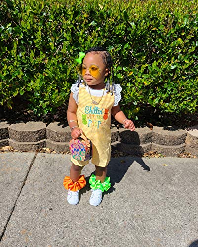 Image of Baby Boys Girls One Piece Outfit Set Short Sleeve Bodysuit