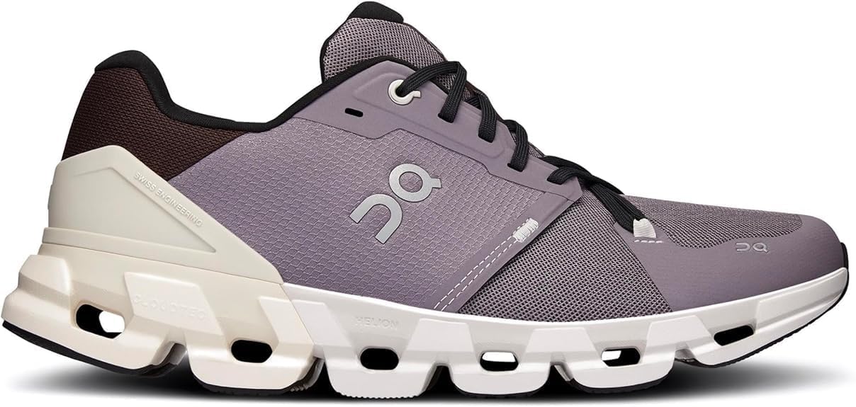 On Women's Cloudflyer 4 Running Shoes (Shark | Pearl, US Footwear Size System, Adult, Women, Numeric, Medium, 6) - Image 2