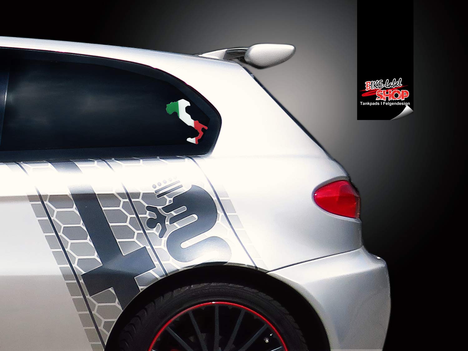 Bike Label 300642N - Adesivi 3D, Motivo