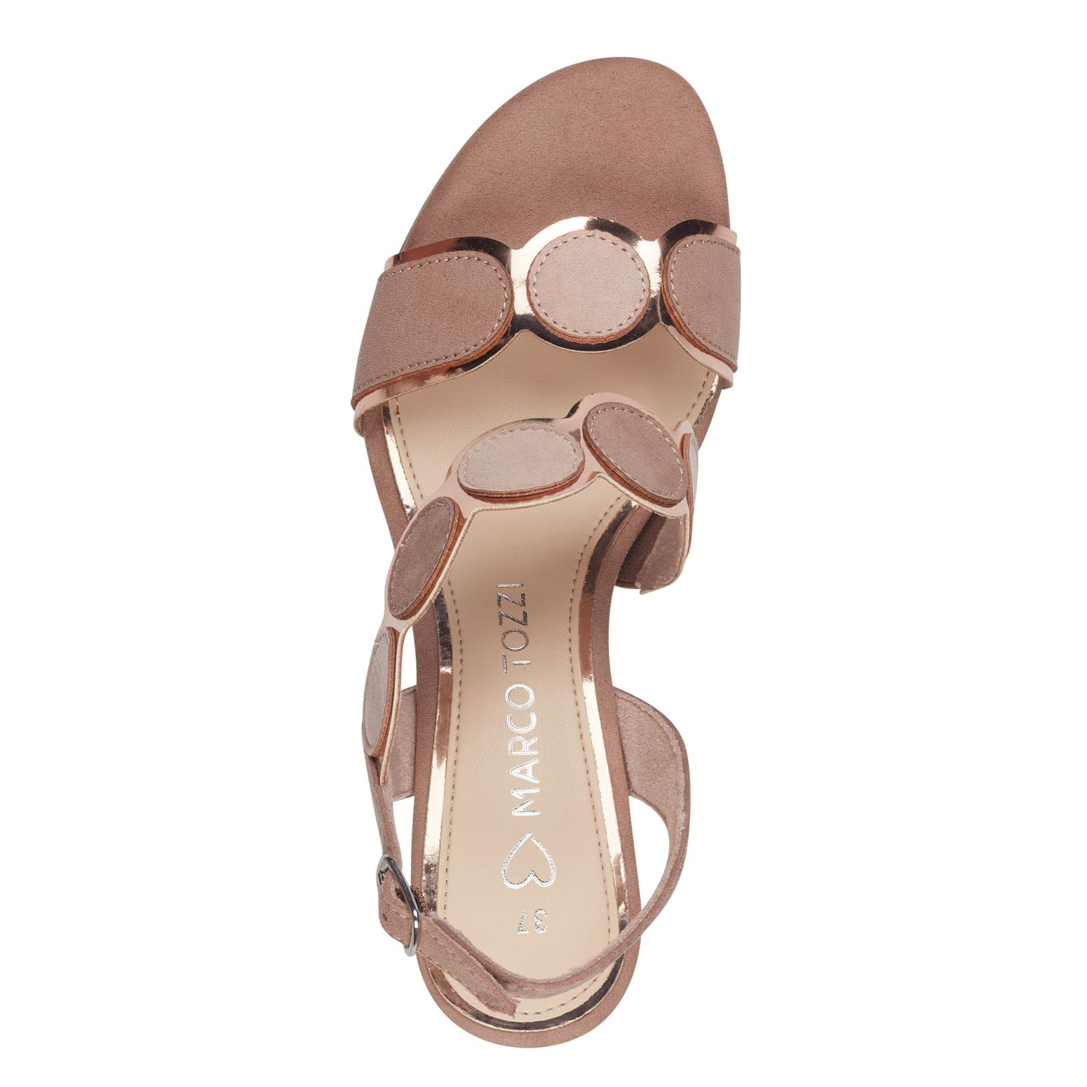 Marco Tozzi Femme Sandale Semelle intérieure Feel Me Douce Végane Doublure Douce Estivale