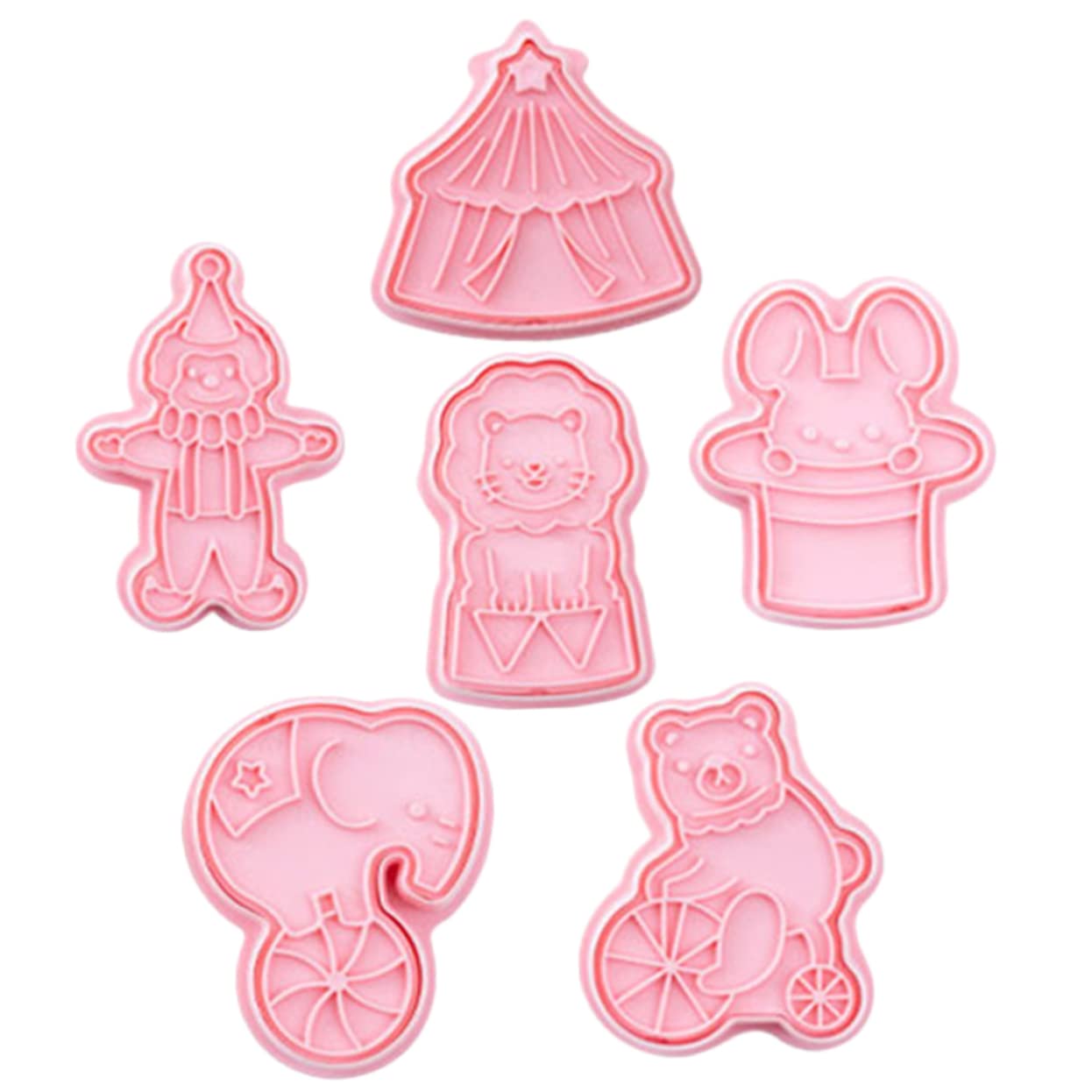 TOPBATHY 30piezas Cortadores De Galletas De Moldes De Plástico Para Repostería Para y Infantiles