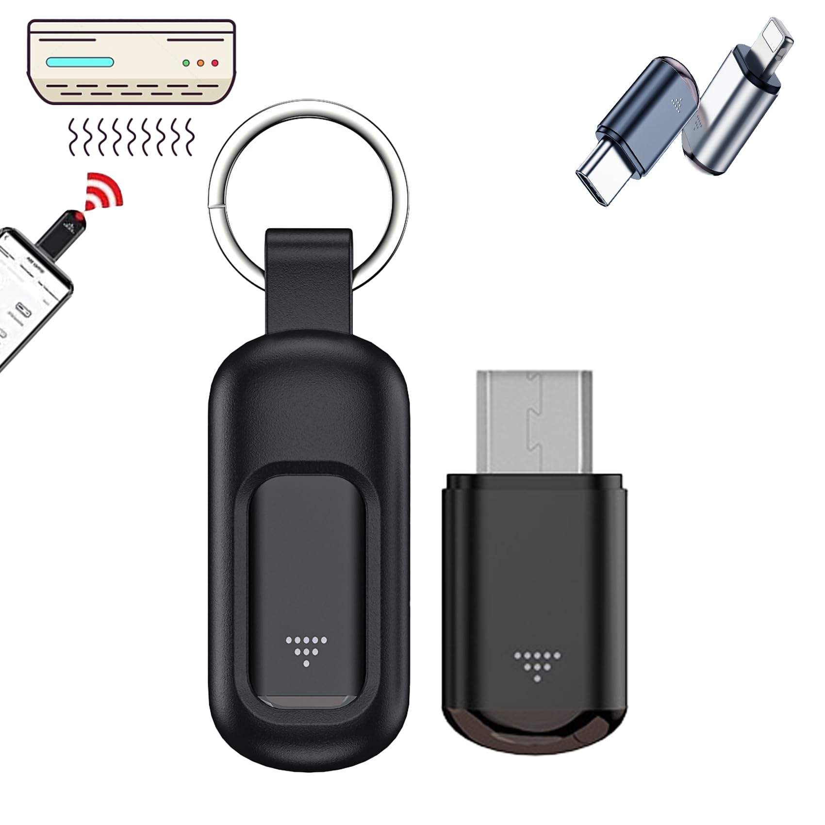 Cyberplex, Cyberplex Hacking Device, Cyberplex Hacking Device iPhone, Newly Upgraded Cyber Plex Hacking Device for Android and iPhone (Micro-Black)