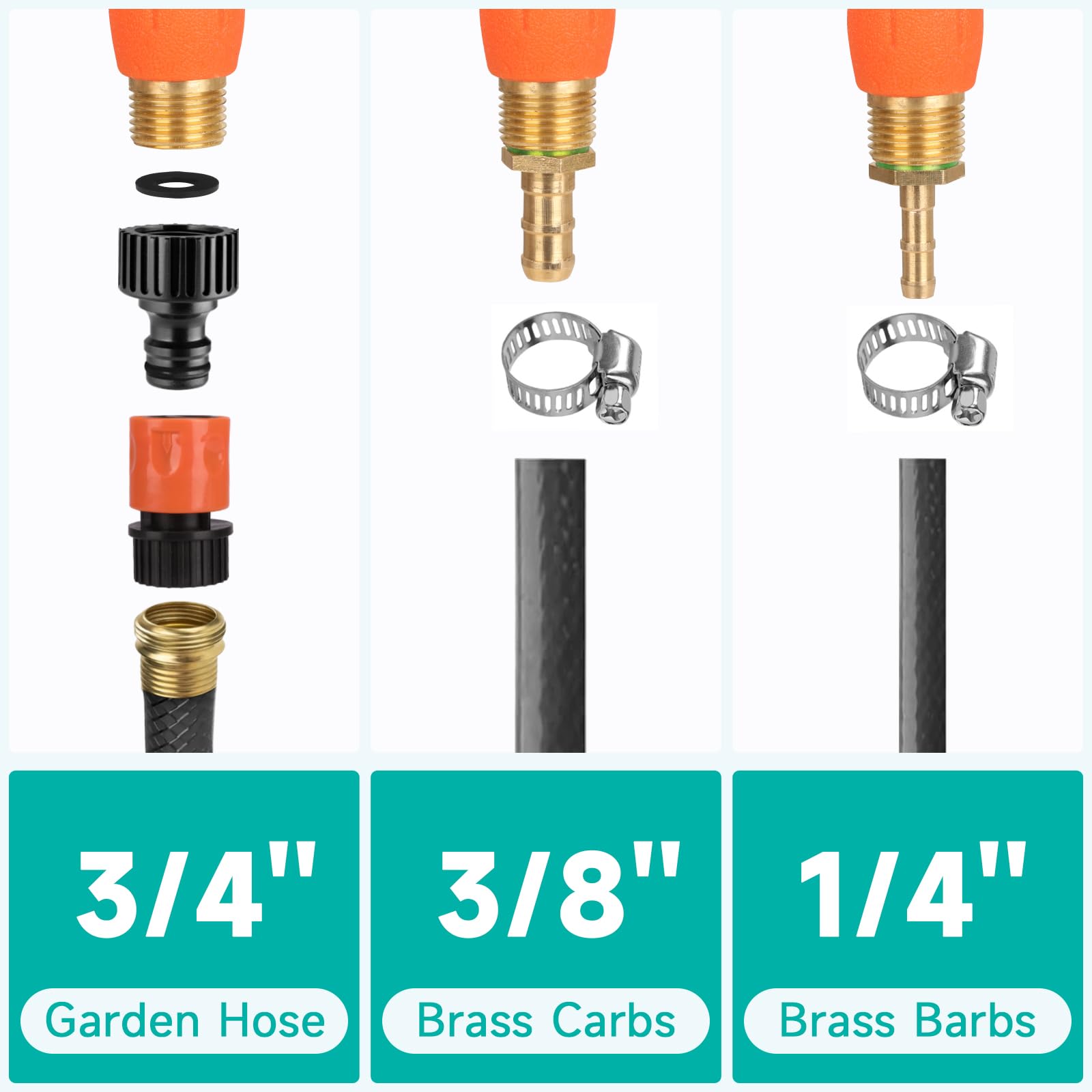 29 Inch Stainless Steel Spray Wand - Retractable Garden Sprayer With Ergonomic Handle