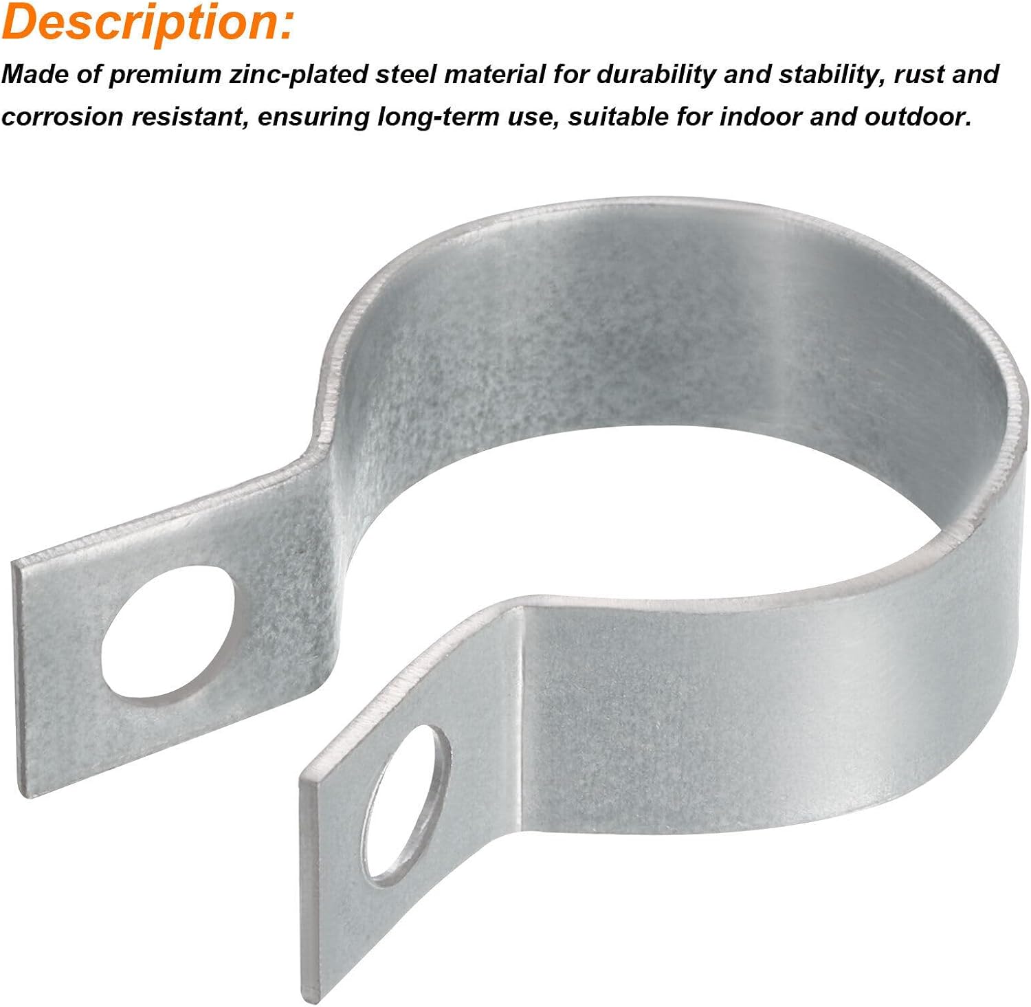 Toolparts And Accessories 10Pcs Split Ring Hanger Pipe Strap Pipe Clamps Bracket Support Fit 1-1/4"(32mm) (#CN#130824-04225)