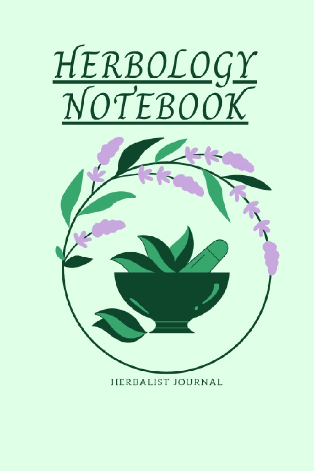 Herbology Notebook Herbalist Journal Herbology Journal and
