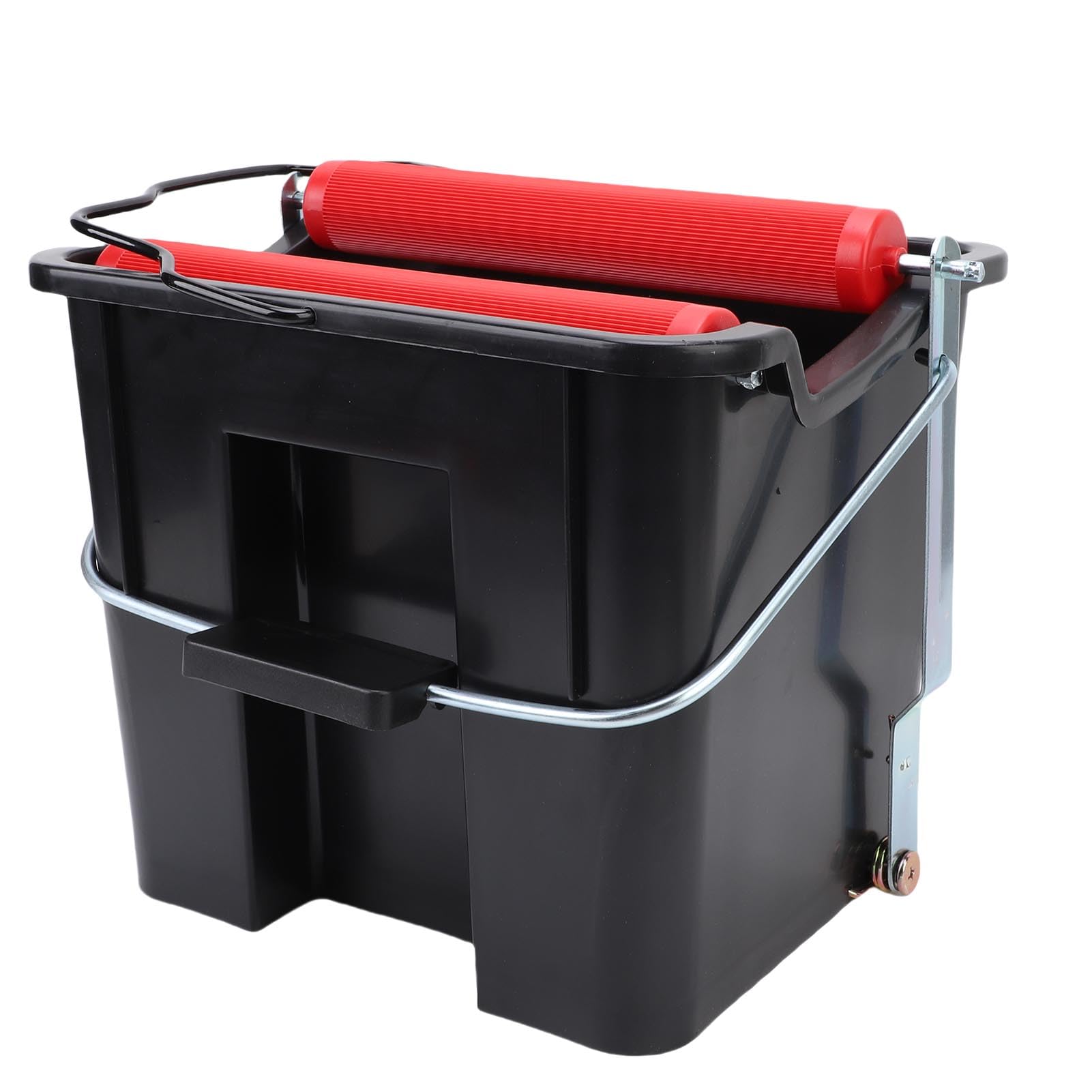 Cubo para Fregona, de Pedal de 14 L, de Limpieza de Suelo con Presión de Pie con Metal ABS para Barcos Marítimos Domésticos, Yates, Buques de Carga