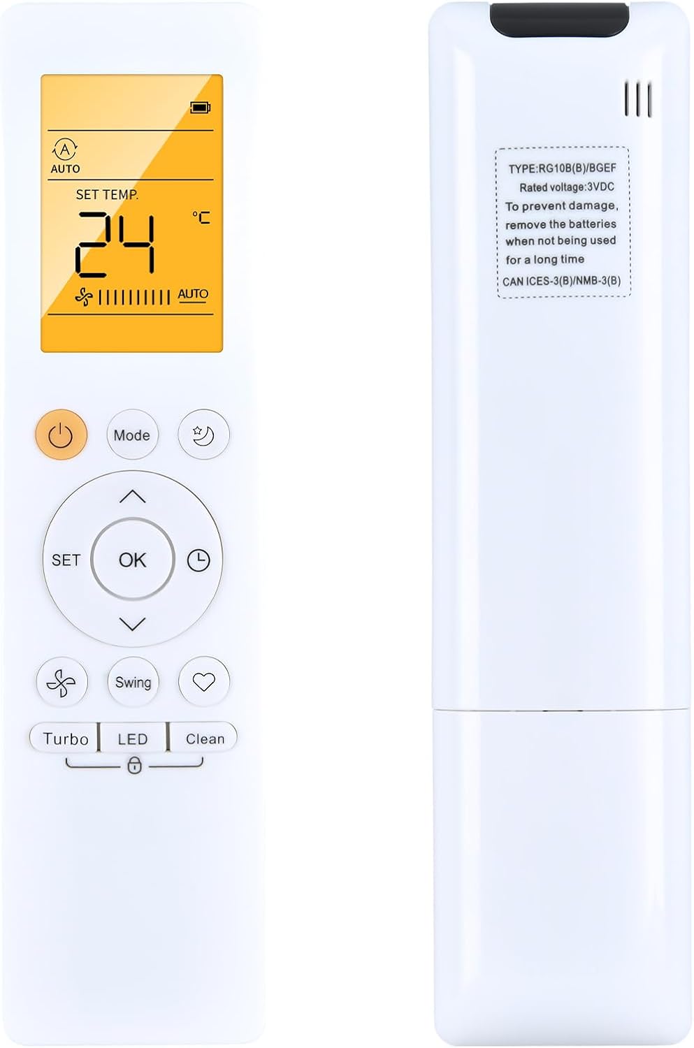 RG10B (G)/BGEF Universele Afstandsbediening Voor RG10B (K1)/BGEFU1 Airconditioning Controllers