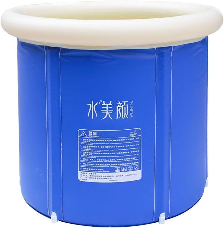 DA SHUN CHANG Bath Tub Adult Bath Tub Folding Bath Bucket Inflatable Bathtub Thickened Plastic Bathtub Tub Bathtub