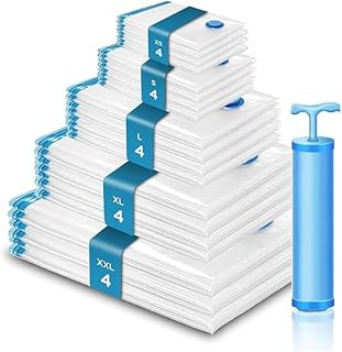 20-Pack Vacuum Storage Bags with