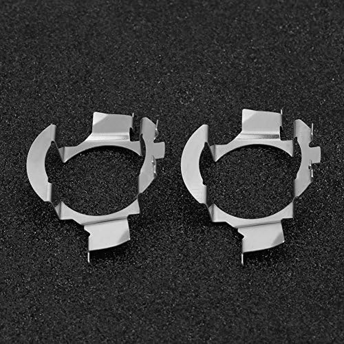 H7 Led Adapter,Headlight Bulb Adapter Holders Socket Base H7 Retainer Clip, 1 Pair H7 LED Headlight Adapter Retainer