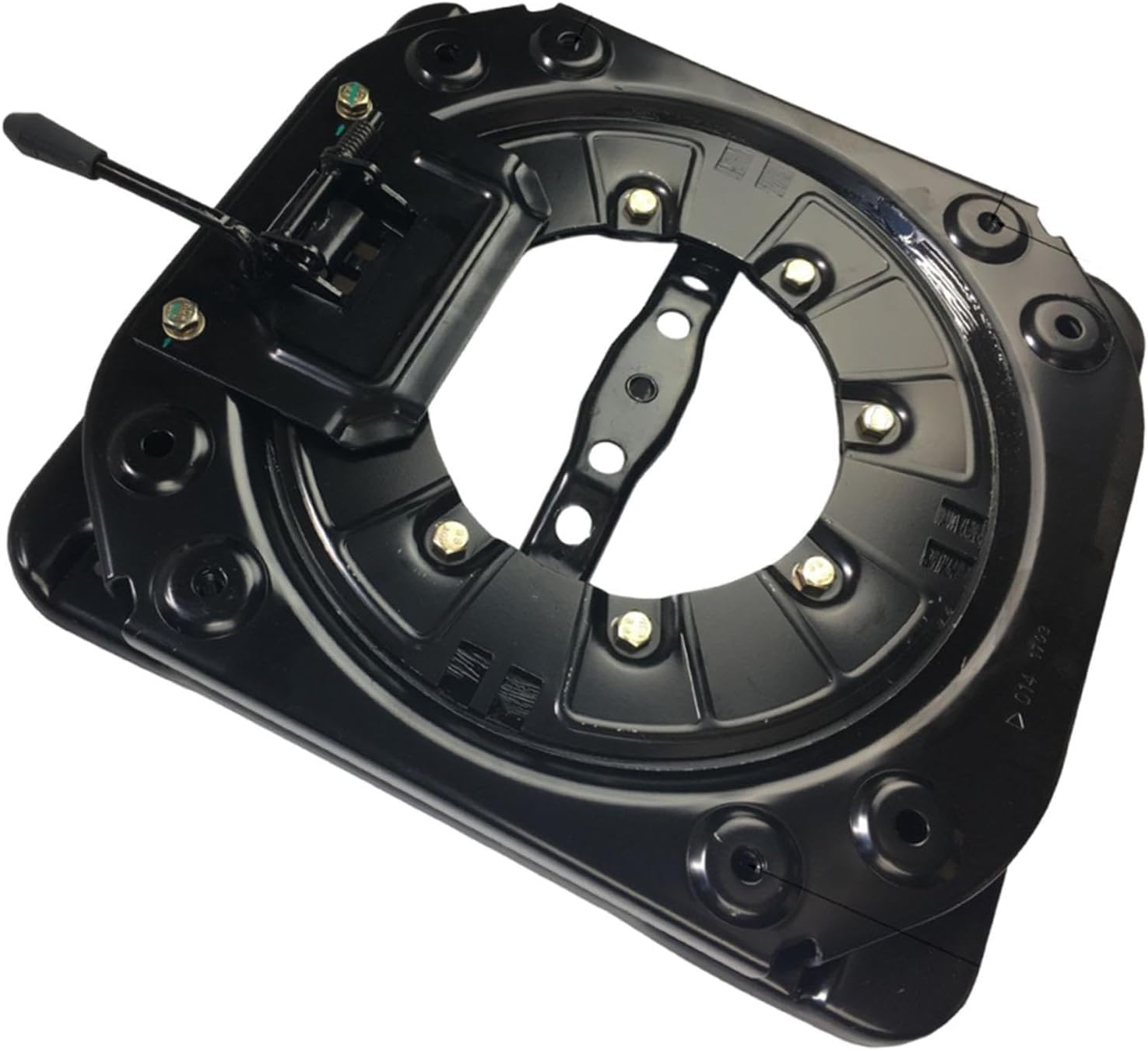 Car Swivel Seat Base Seat Adjuster Replacement Heavy Duty Mounting Plate Turntable Base for Van Engineering Vehicles Bus