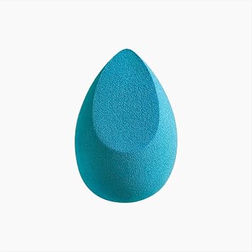 Practk Premium Makeup Beauty Sponge Foundation Power Blender for Blending, Stippling, Highlighting and Contouring - Blue - Makeup Blending Sponges for Face