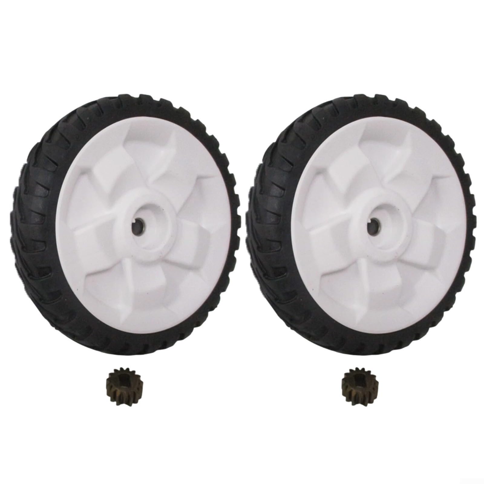 FACAIIO Kit ingranaggi ruota e pignone tosaerba 20332 20333 20334 20337 20338 20372 20373 20374 20955 20956 20958, 137-4835 131-5399 (2 pezzi)